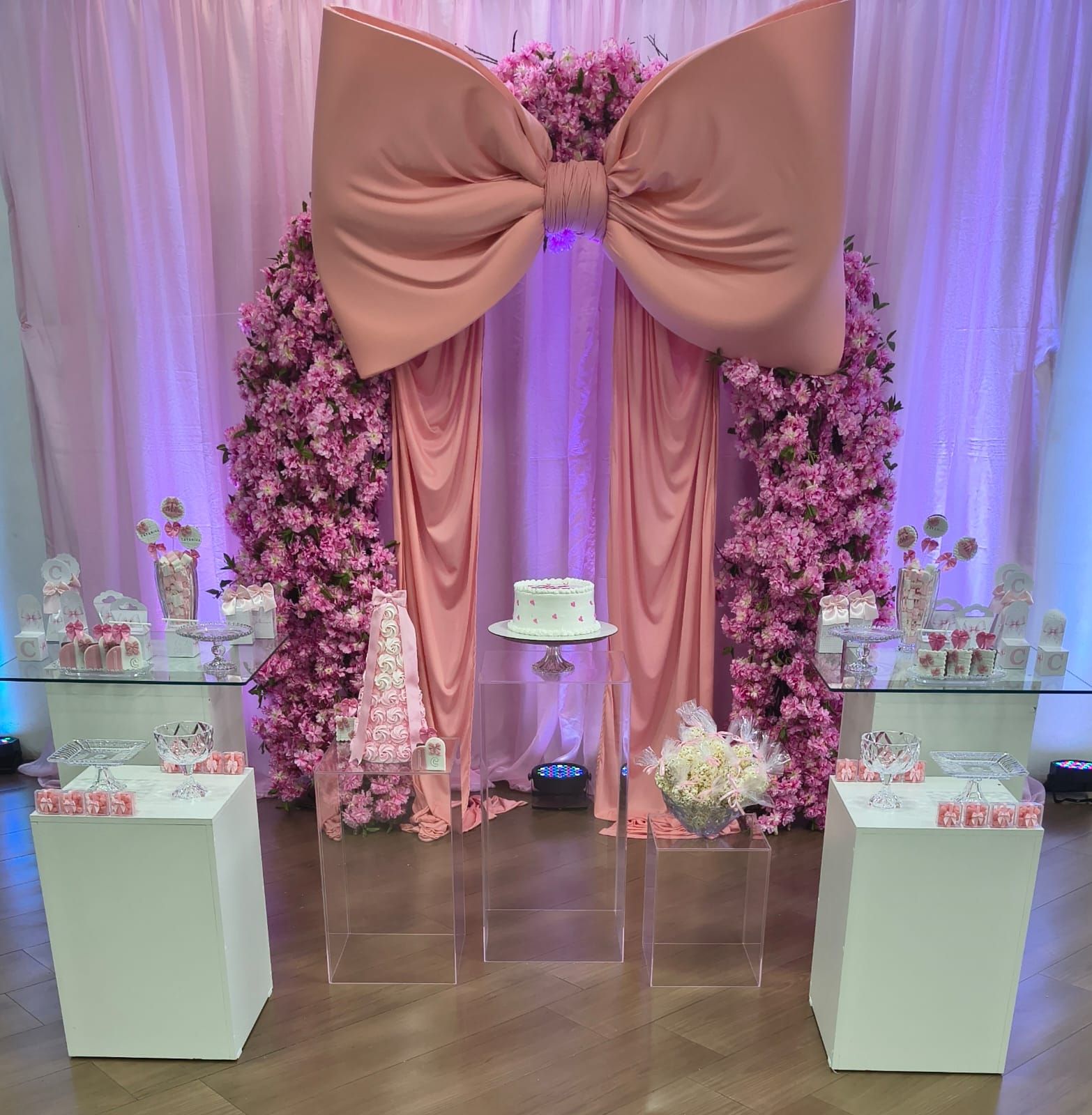 Decoração de chá de bebê