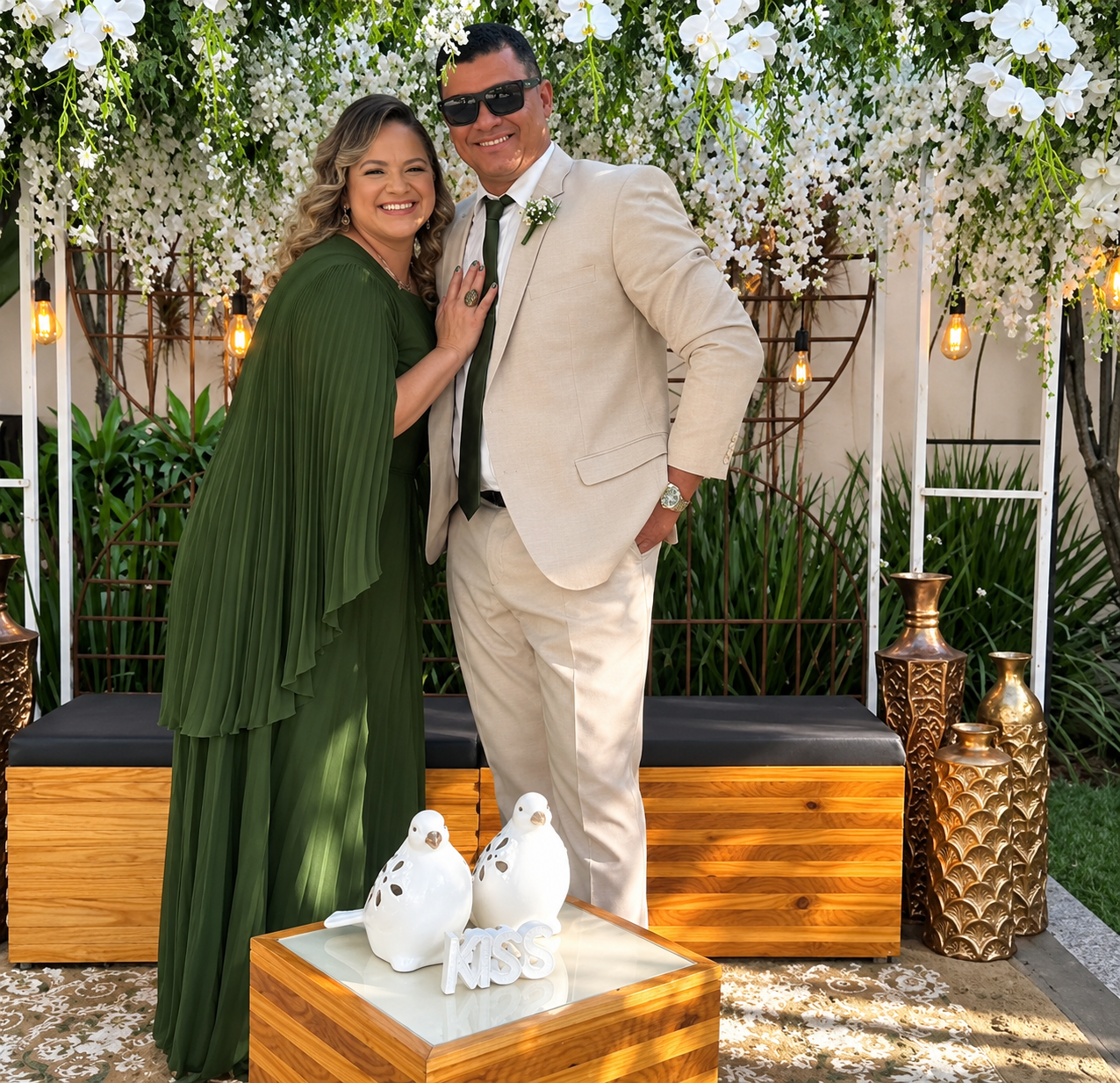 Faby e Fernando, da Faby Fest