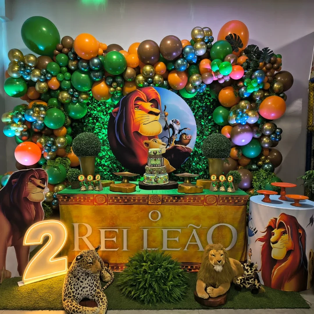 Detalhe de decoração de festa infantil