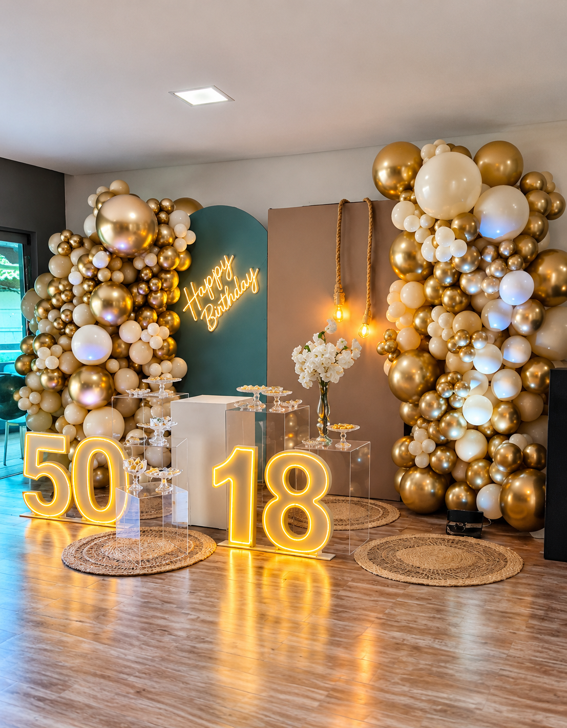 Detalhe de decoração de outra celebração